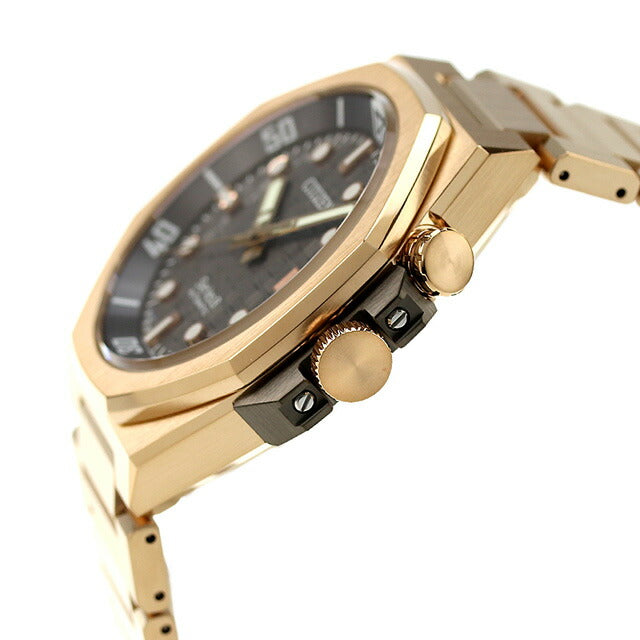 シチズン シリーズ8 890 Mechanical 自動巻き 腕時計 ブランド メンズ CITIZEN Series 8 NB6069-53H グレー ゴールド 日本製 NB6069-53H