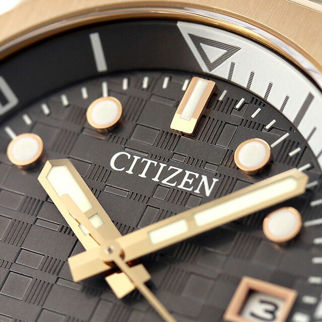 シチズン シリーズ8 890 Mechanical 自動巻き 腕時計 ブランド メンズ CITIZEN Series 8 NB6069-53H グレー ゴールド 日本製 NB6069-53H