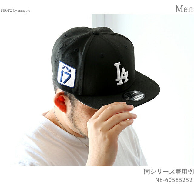 NEW ERA キャップ メンズ レディース ブランド 950 大谷翔平 ドジャース ポリエステル 60585252 ブラック 帽子 NE-60585252