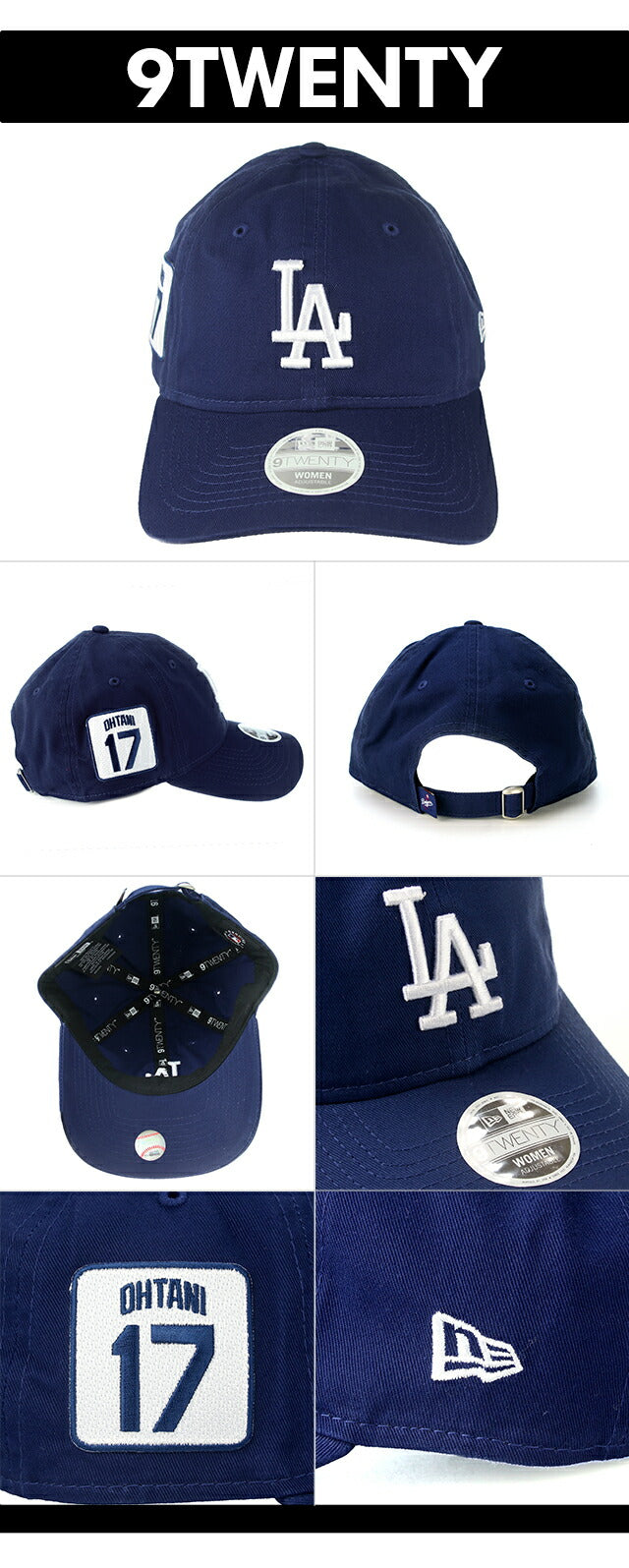 NEW ERA キャップ メンズ レディース ブランド ニューエラ 大谷翔平 ドジャース 1〜7 ポリエステル 帽子 選べるモデル NE-OOTANI