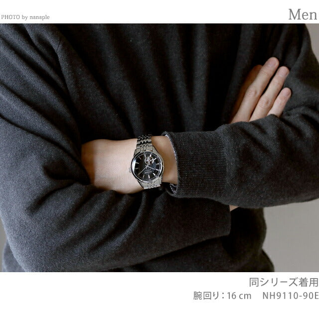 シチズン コレクション メカニカル クラシックオープンハート 自動巻き 腕時計 ブランド メンズ オープンハート CITIZEN COLLECTION NH9110-90L NH9110-90L