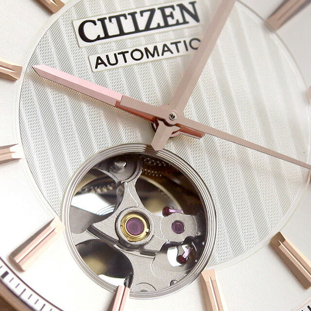シチズン コレクション メカニカル クラシック オープンハート 自動巻き 腕時計 ブランド メンズ CITIZEN NH9112-19A 日本製 NH9112-19A