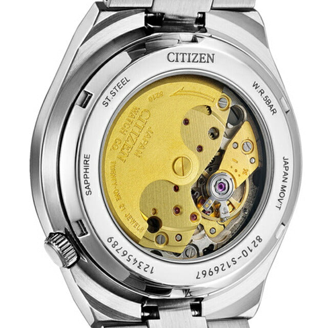 シチズン コレクション メカニカル TSUYOSA 自動巻き 腕時計 ブランド メンズ CITIZEN COLLECTION NJ0150-56W アナログ バーガンディ 赤 NJ0150-56W