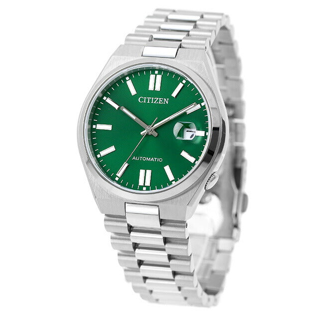 シチズン コレクション メカニカル 自動巻き 腕時計 ブランド メンズ レディース CITIZEN NJ0150-81X アナログ グリーン NJ0150-81X