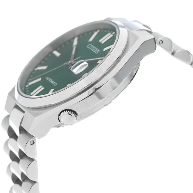 シチズン コレクション メカニカル 自動巻き 腕時計 ブランド メンズ レディース CITIZEN NJ0150-81X アナログ グリーン NJ0150-81X