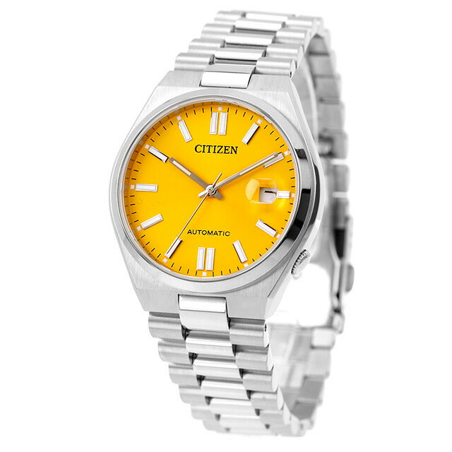 シチズン コレクション メカニカル 自動巻き 腕時計 ブランド メンズ レディース CITIZEN NJ0150-81Z アナログ イエロー NJ0150-81Z