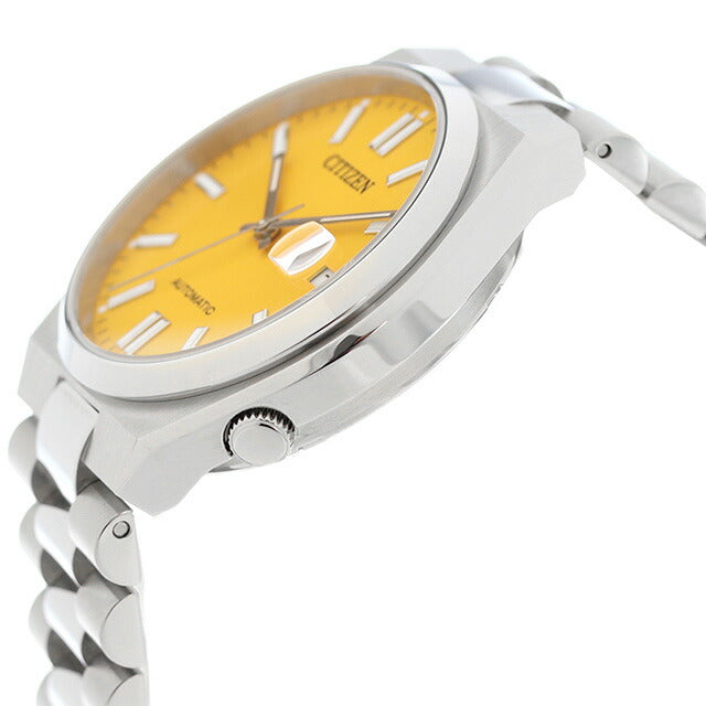 シチズン コレクション メカニカル 自動巻き 腕時計 ブランド メンズ レディース CITIZEN NJ0150-81Z アナログ イエロー NJ0150-81Z