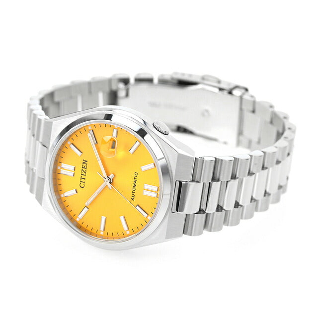 シチズン コレクション メカニカル 自動巻き 腕時計 ブランド メンズ レディース CITIZEN NJ0150-81Z アナログ イエロー NJ0150-81Z