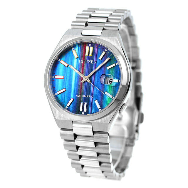 シチズン コレクション メカニカル 自動巻き 腕時計 ブランド メンズ CITIZEN COLLECTION NJ0151-53W アナログ ブルー NJ0151-53W