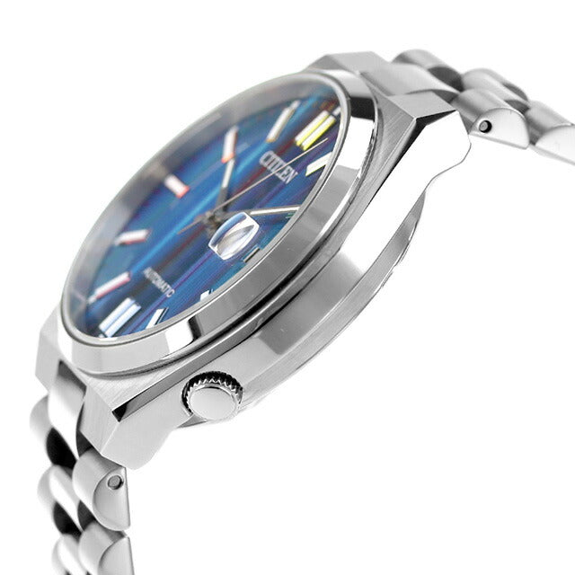 シチズン コレクション メカニカル 自動巻き 腕時計 ブランド メンズ CITIZEN COLLECTION NJ0151-53W アナログ ブルー NJ0151-53W