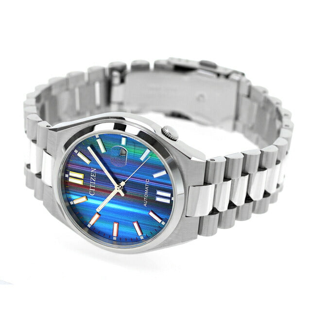 シチズン コレクション メカニカル 自動巻き 腕時計 ブランド メンズ CITIZEN COLLECTION NJ0151-53W アナログ ブルー NJ0151-53W