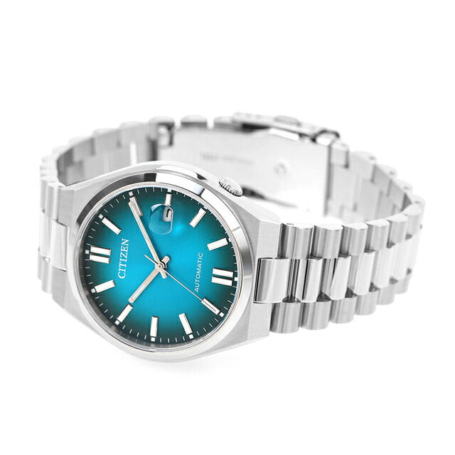 シチズン コレクション メカニカル 自動巻き 腕時計 ブランド メンズ レディース CITIZEN NJ0151-88X アナログ ブルーグラデーション NJ0151-88X