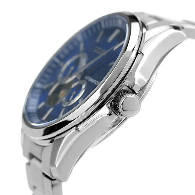 シチズン コレクション メカニカル 自動巻き 腕時計 ブランド メンズ オープンハート CITIZEN COLLECTION NP1010-78L ブルー 日本製 NP1010-78L