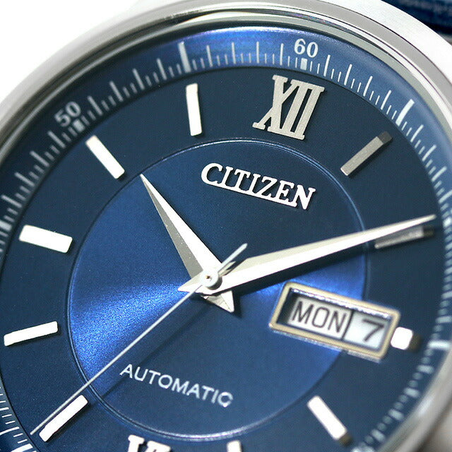 シチズン コレクション メカニカル デイ&デイト 自動巻き 腕時計 ブランド メンズ CITIZEN COLLECTION NY4050-11L アナログ ネイビー NY4050-11L