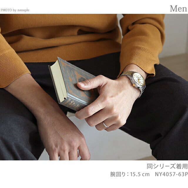シチズン コレクション メカニカル クラシック 自動巻き 腕時計 ブランド メンズ CITIZEN NY4057-63P アナログ ゴールド シルバー 日本製 NY4057-63P