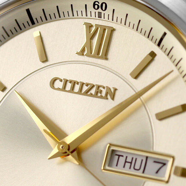 シチズン コレクション メカニカル クラシック 自動巻き 腕時計 ブランド メンズ CITIZEN NY4057-63P アナログ ゴールド シルバー 日本製 NY4057-63P