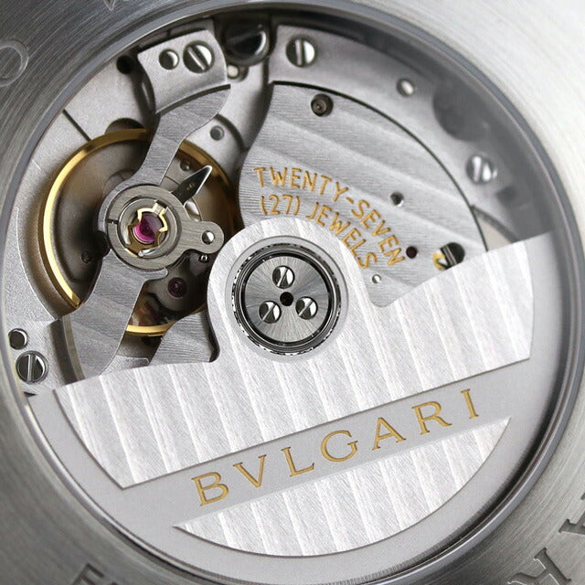 ブルガリ オクト ローマ 自動巻き 腕時計 ブランド メンズ BVLGARI OC41C5SLD アナログ ガンメタル ブラック 黒 スイス製 OC41C5SLD