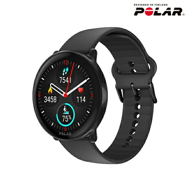 ポラール スマートウォッチ IGNITE 3 ブラック S-L メンズ レディース Bluetooth POLAR 900106234 デジタル ブラック 黒 記念品 プレゼント ギフト PLR-900106234