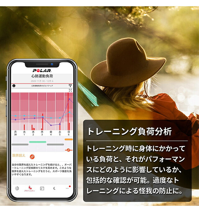 ポラール GRIT X PRO ブラック M/L スマートウォッチ メンズ レディース プレミアム アウトドアスポーツ Bluetooth POLAR 90085773 記念品 プレゼント ギフト PLR-90085773