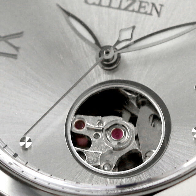 シチズン コレクション メカニカル オープンハート 自動巻き 腕時計 ブランド レディース オープンハート CITIZEN COLLECTION PR1040-88A アナログ シルバー PR1040-88A