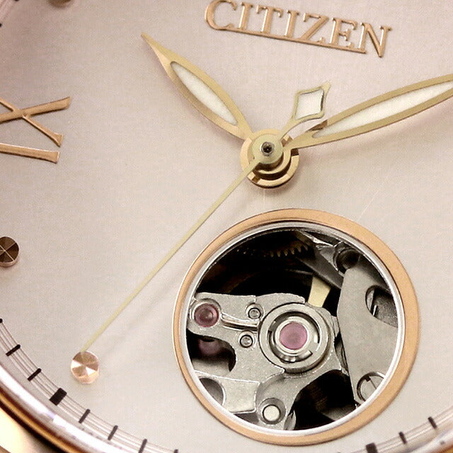 シチズン コレクション メカニカル オープンハート 自動巻き 腕時計 ブランド レディース オープンハート CITIZEN COLLECTION PR1044-87X アナログ PR1044-87X
