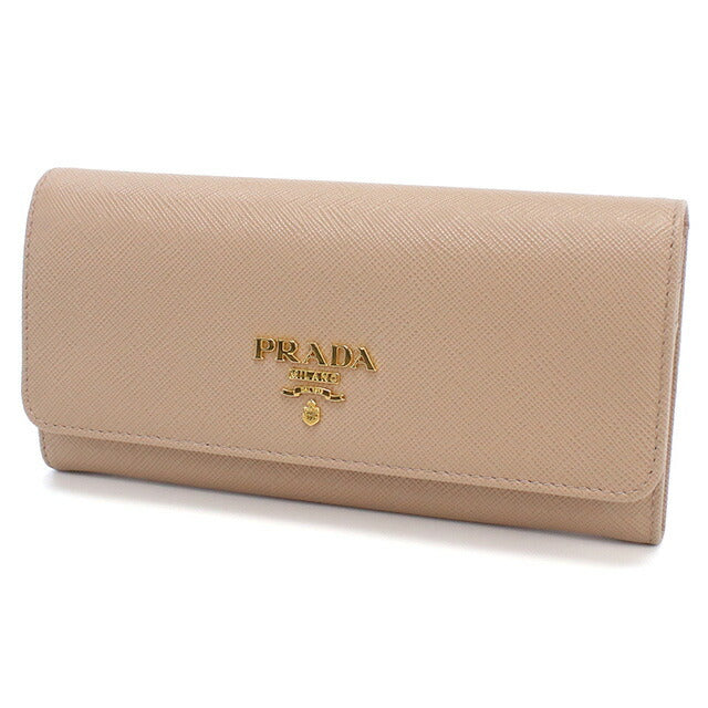 プラダ 長財布ニ折小銭入付き レディース ブランド PRADA イタリア 1MH132 CIPRIA ベージュ系 財布 PRA1MH132241