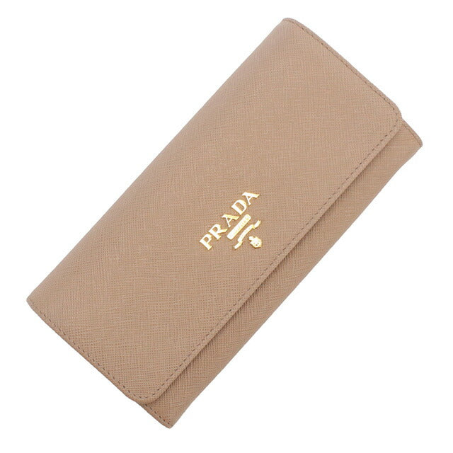 プラダ 長財布ニ折小銭入付き レディース ブランド PRADA イタリア 1MH132 CIPRIA ベージュ系 財布 PRA1MH132241