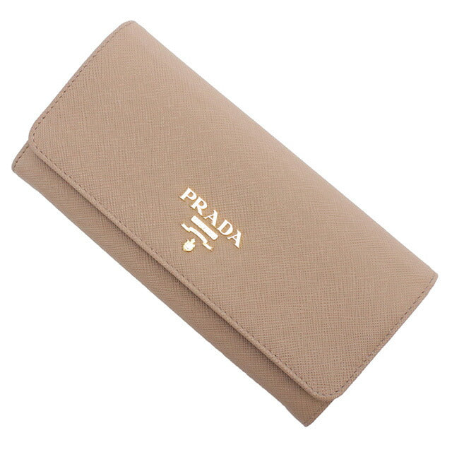 プラダ 長財布ニ折小銭入付き レディース ブランド PRADA イタリア 1MH132 CIPRIA ベージュ系 財布 PRA1MH132241