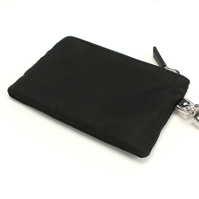 プラダ キーリング付小銭入れ メンズ ブランド PRADA イタリア 2TT117 NERO ブラック 財布 PRA2TT117011