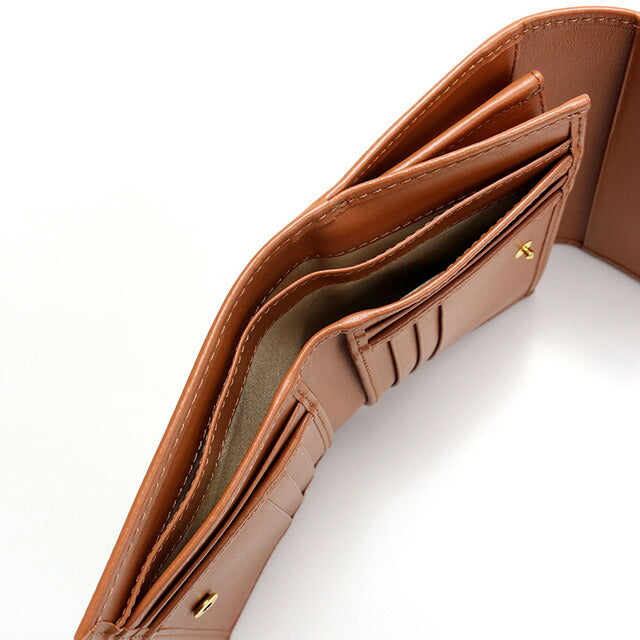 プリマクラッセ 三つ折り財布 レディース ブランド PRIMA CLASSE ルーマニア W038 NATURAL ベージュ系 マルチカラー 財布 PRCW038011