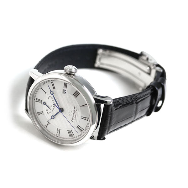 オリエントスター 腕時計 ブランド クラシック パワーリザーブ 39mm 自動巻き 機械式 RK-AU0002S メンズ 革ベルト 時計 RK-AU0002S