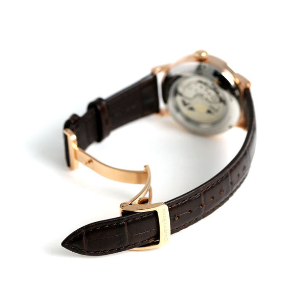 オリエントスター クラシック パワーリザーブ 38mm 自動巻き 機械式 RK-AW0003S Orient 腕時計 革ベルト RK-AW0003S