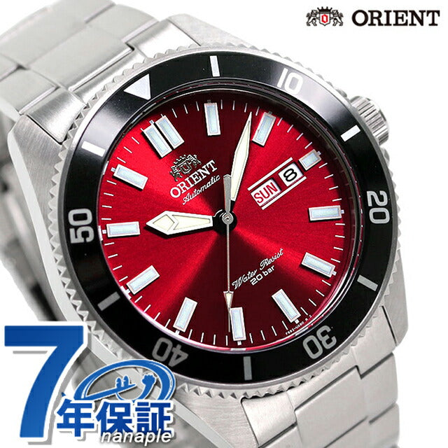 オリエント スポーツ ダイバー 44mm 自動巻き 機械式 RN-AA0915R 腕時計 メンズ レッド SPORTS RN-AA0915R