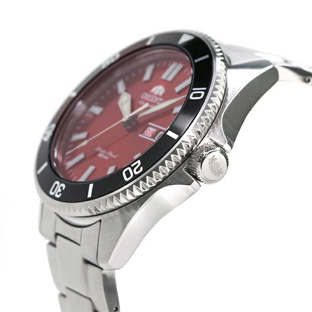オリエント スポーツ ダイバー 44mm 自動巻き 機械式 RN-AA0915R 腕時計 メンズ レッド SPORTS RN-AA0915R