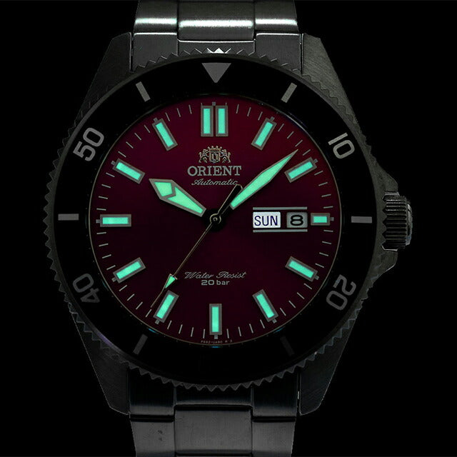 オリエント スポーツ ダイバー 44mm 自動巻き 機械式 RN-AA0915R 腕時計 メンズ レッド SPORTS RN-AA0915R