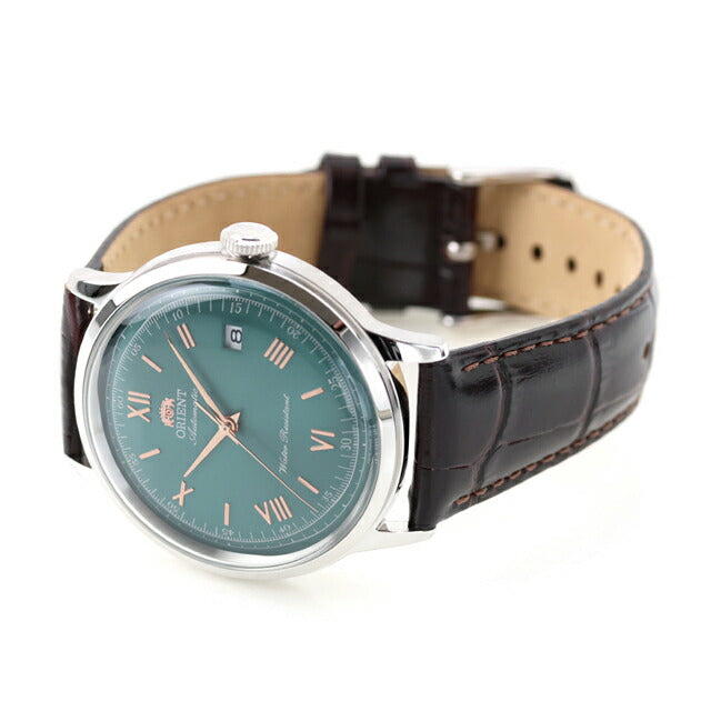 オリエント クラシック バンビーノ Orient Bambino 自動巻き 腕時計 ブランド メンズ ORIENT CLASSIC RN-AC0023E アナログ グリーン ブラウン RN-AC0023E