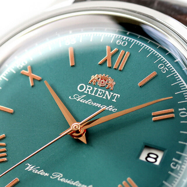 オリエント クラシック バンビーノ Orient Bambino 自動巻き 腕時計 ブランド メンズ ORIENT CLASSIC RN-AC0023E アナログ グリーン ブラウン RN-AC0023E