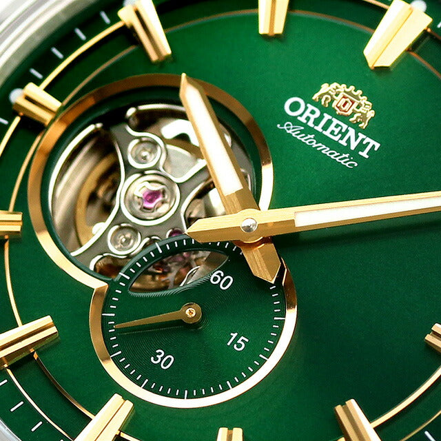 オリエント コンテンポラリー セミスケルトン 自動巻き 腕時計 ブランド メンズ オープンハート ORIENT CONTEMPORARY RN-AR0008E RN-AR0008E