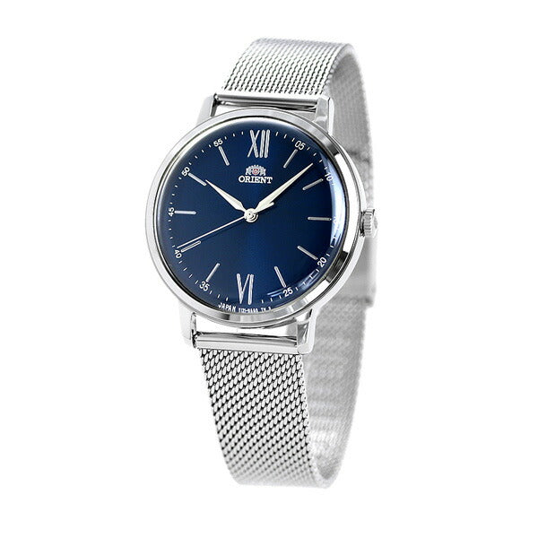 オリエント 腕時計 レディース クラシック 日本製 クオーツ RN-QC1701L ORIENT ネイビー メッシュベルト RN-QC1701L