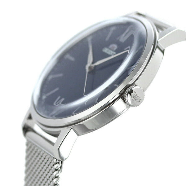 オリエント 腕時計 レディース クラシック 日本製 クオーツ RN-QC1701L ORIENT ネイビー メッシュベルト RN-QC1701L