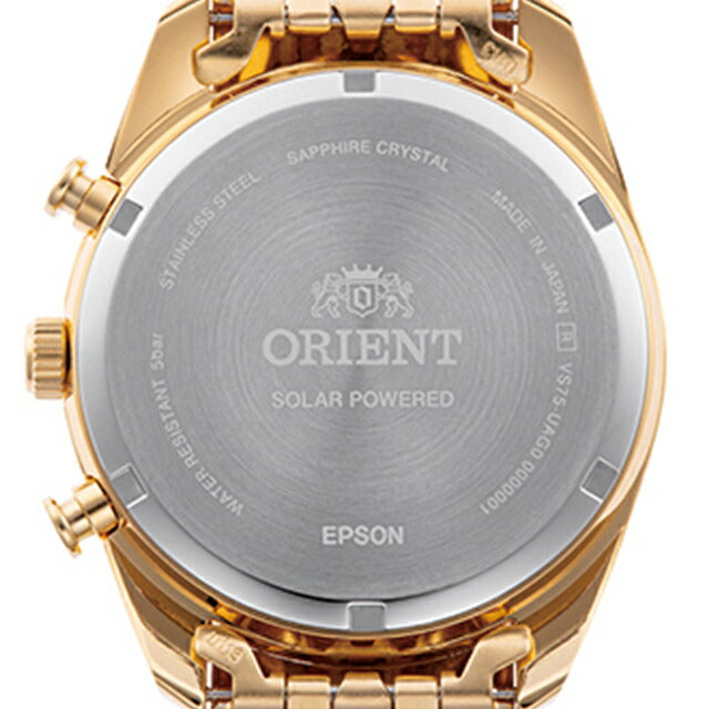 オリエント コンテンポラリー コンテンポラリー ソーラーパワード クロノグラフ ソーラー 腕時計 ブランド メンズ ORIENT CONTEMPORARY RN-TX0301G アナログ RN-TX0301G