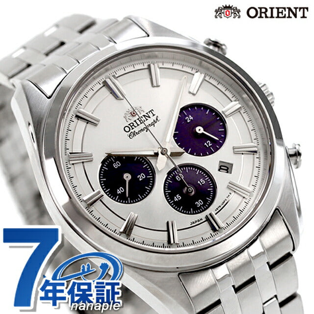 オリエント コンテンポラリー コンテンポラリー ソーラーパワード クロノグラフ ソーラー 腕時計 ブランド メンズ ORIENT CONTEMPORARY RN-TX0305S アナログ RN-TX0305S
