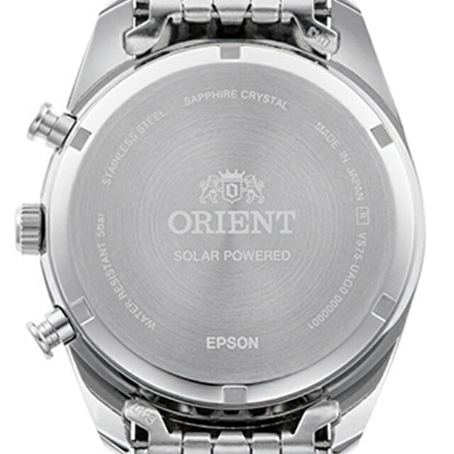 オリエント コンテンポラリー コンテンポラリー ソーラーパワード クロノグラフ ソーラー 腕時計 ブランド メンズ ORIENT CONTEMPORARY RN-TX0305S アナログ RN-TX0305S