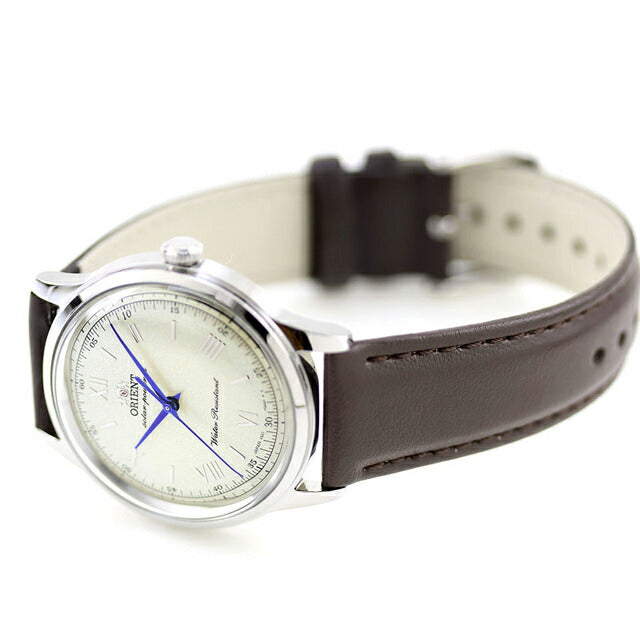 オリエント クラシック バンビーノ Orient Bambino 38 ソーラーパワード 腕時計 ブランド メンズ ORIENT CLASSIC RN-WK0003G アナログ アイボリー ブラウン RN-WK0003G