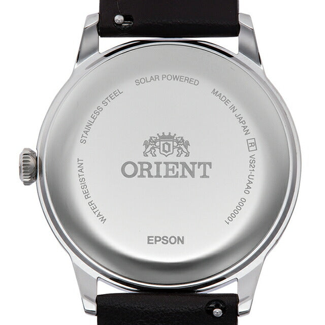 オリエント クラシック バンビーノ Orient Bambino 38 ソーラーパワード 腕時計 ブランド メンズ ORIENT CLASSIC RN-WK0003G アナログ アイボリー ブラウン RN-WK0003G