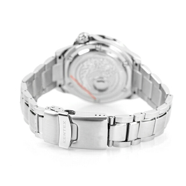 ケンテックス GMT 自動巻き 腕時計 ブランド メンズ 数量限定モデル S820X-02 アナログ ブルー 日本製 S820X-02