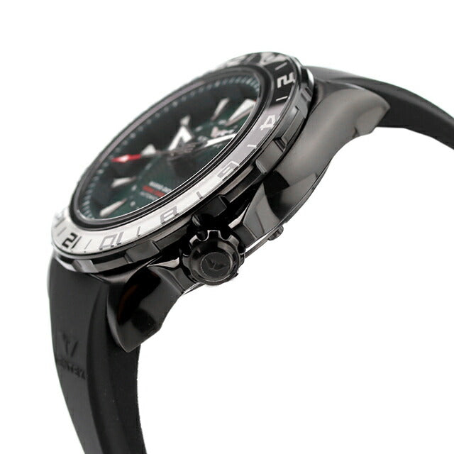 ケンテックス GMT 自動巻き 腕時計 ブランド メンズ 数量限定モデル S820X-03 アナログ グリーン ブラック 黒 日本製 S820X-03
