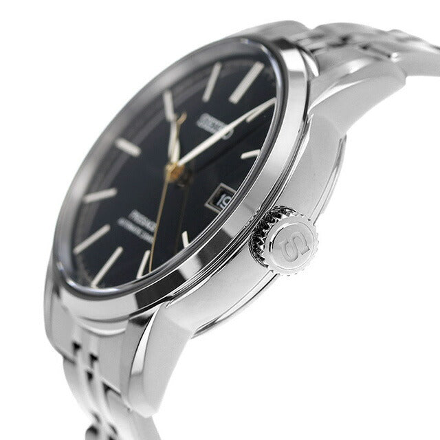セイコー プレザージュ Classic Series 自動巻き 腕時計 ブランド メンズ 限定モデル SEIKO SARX107 アナログ ブラック 黒 日本製 漆 匠 SARX107