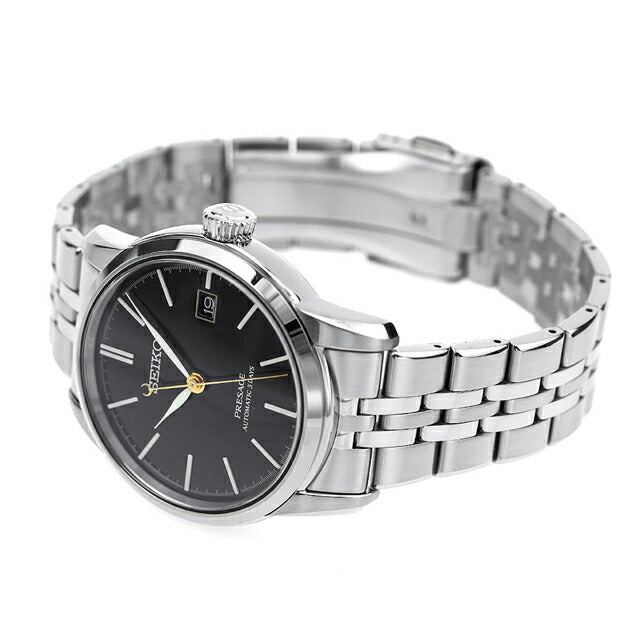 セイコー プレザージュ Classic Series 自動巻き 腕時計 ブランド メンズ 限定モデル SEIKO SARX107 アナログ ブラック 黒 日本製 漆 匠 SARX107