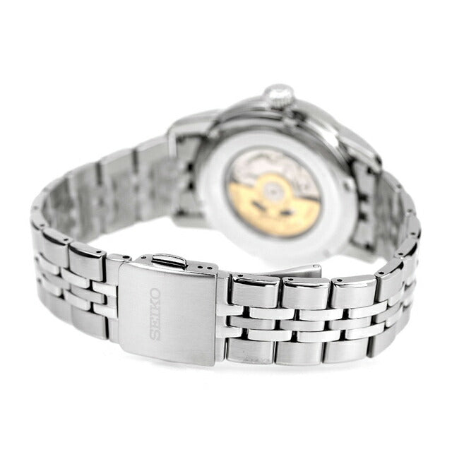 セイコー プレザージュ Classic Series 自動巻き 腕時計 ブランド メンズ 限定モデル SEIKO SARX107 アナログ ブラック 黒 日本製 漆 匠 SARX107
